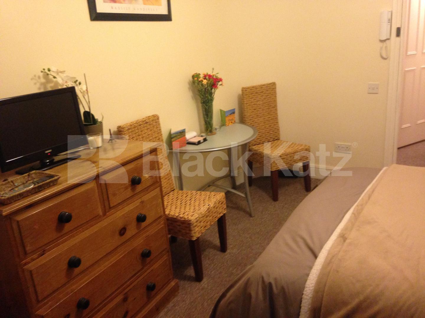 			LET, Studio Apartment, 1 bath, 1 reception Studio			 Trebovir Road, Earls Court